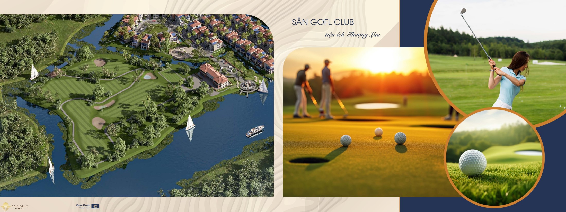 Tiện ích Sân Golf Chuẩn Quốc Tế đã Cập Bến Tại Gold Coast Vũng Tàu