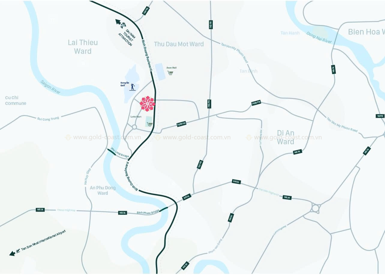 Vị Trí Setia Edenia