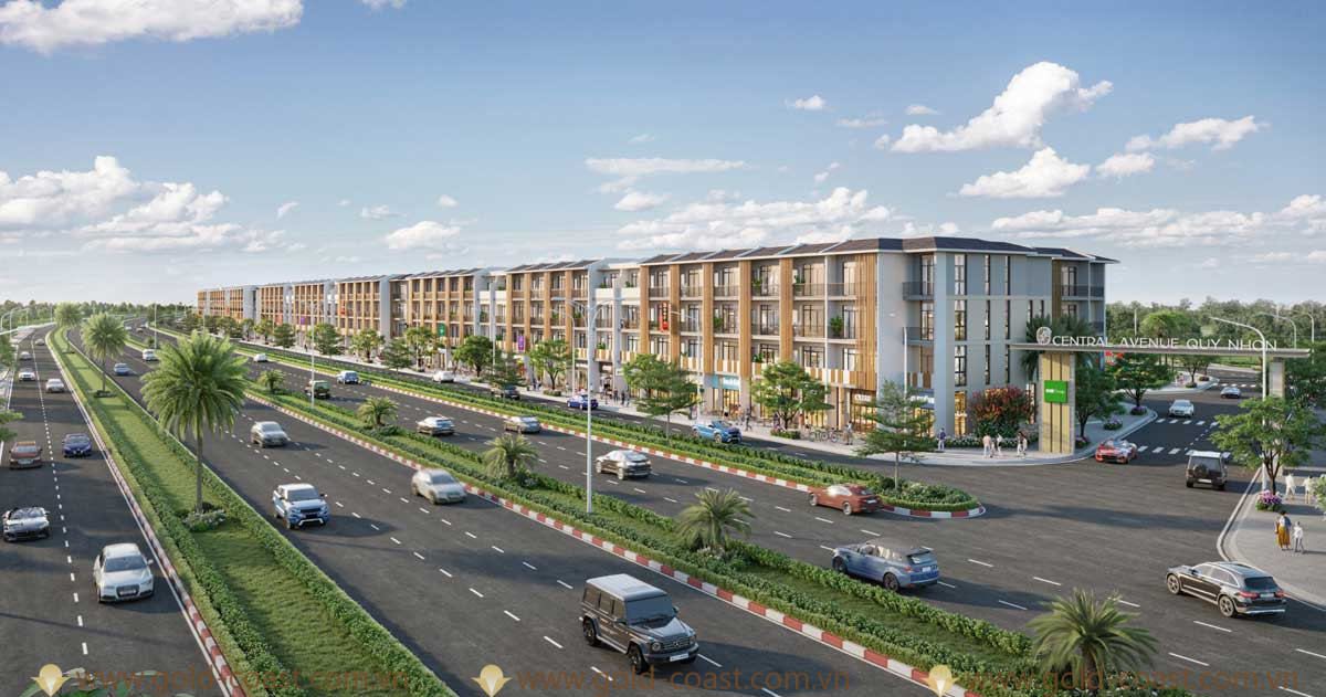 Cổng Dự án Central Avenue Quy Nhơn