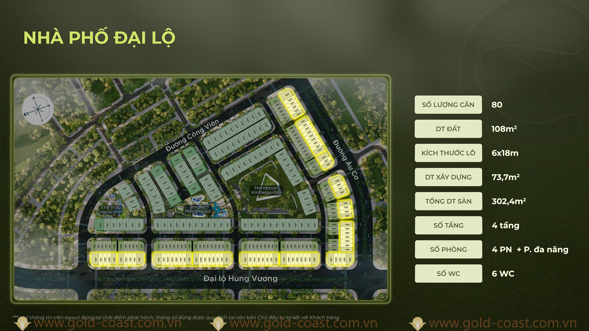 Nhà phố đại lộ Eco Central Park