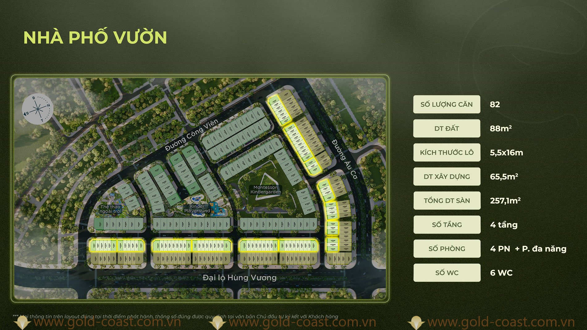 Nhà phố Vườn Eco Central Park