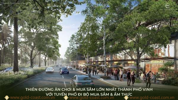 Eco Central Park Thien duong an choi va mua sam lon nhat thanh pho Vinh voi tuyen pho di bo mua sam va am thuc tai Eco Central Park - Eco Central Park
