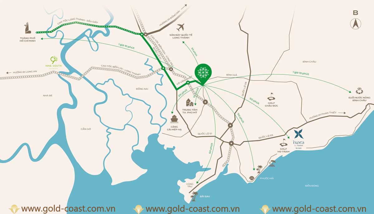 Vị trí Phú Mỹ Estates